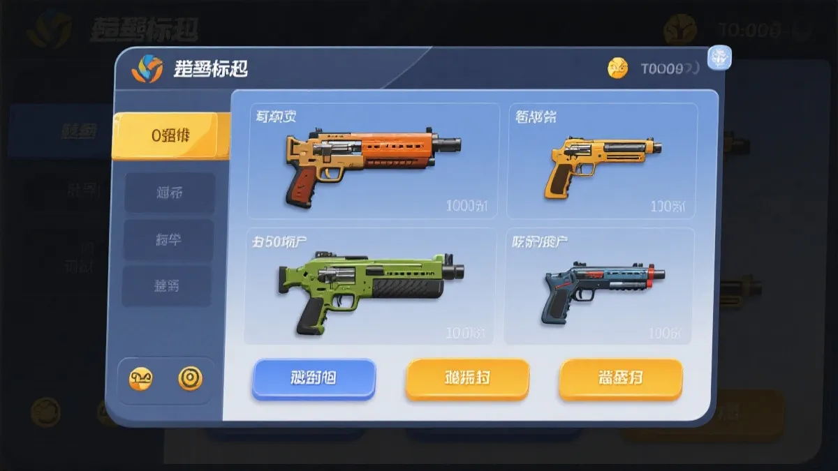 武器与菜单界面